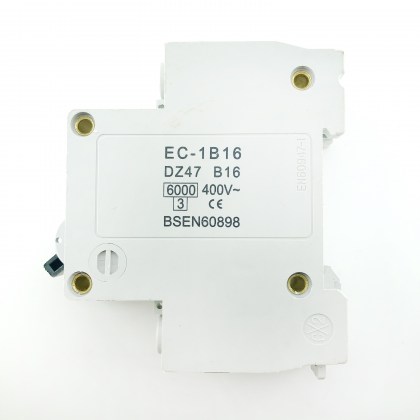 Lewden EC-1B16 B16 16A 16 Amp MCB Circuit Breaker Type B